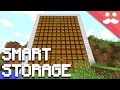 How to make SMART STORAGE in Minecraft!