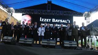 MENGEN KAMPÜS TEMEL ATMA TÖRENİNDEN