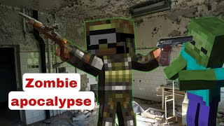 Зомби апокалипсис, день 5. Ядерная война. Страшилки - minecraft.