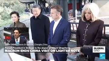 Pandas and ping-pong: Macron ends China visit on lighter note • FRANCE 24 English