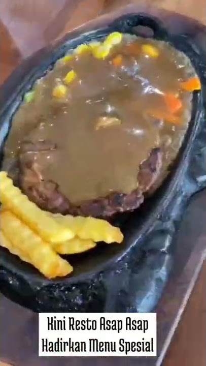 Steak Wagyu, Menu Baru Resto Asap Asap Sidoarjo