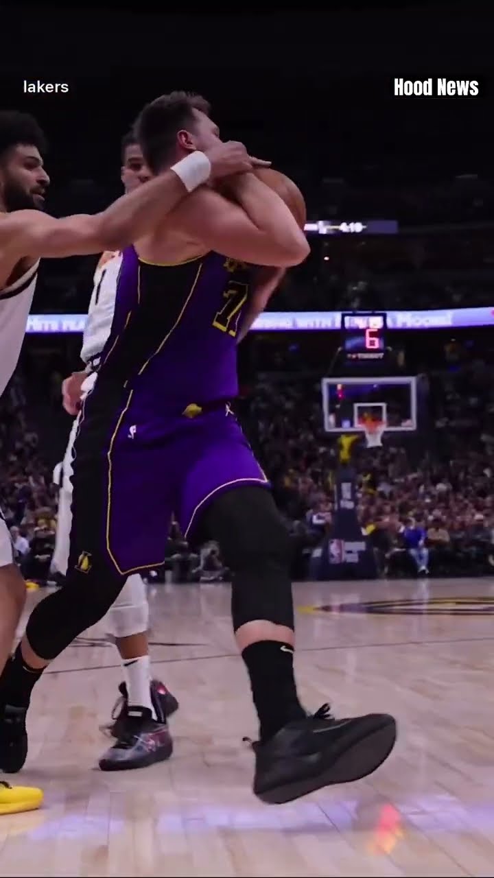 How did Luka make this? #hoodnews #lukadoncic #lakers #denvernuggets #trending #how #wow #omg #luka