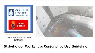 Stakeholder Workshop Conjunctive Use Guideline (WRC, Danish Embassy, GWD)