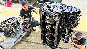 Part 2: Truck Engine Assembly Techniques – Reviving the Machine With Absolute Precision!