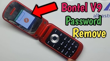 Bontel V9 password china keypad mobile hard reset code