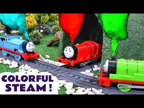 Stories with Thomas and Friends Toy Trains - Colorful Steam