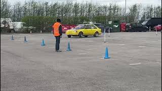 13/04/2024 Rwd mk4 Escort Autotest. (Hartlepool & District Motor Club.)