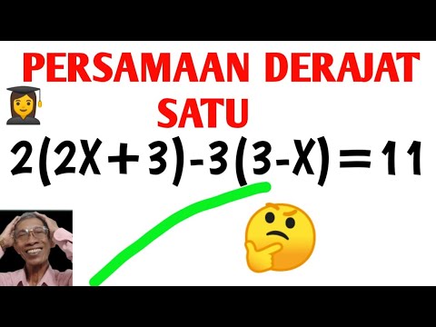 Video: Bagaimana cara menyelesaikan persamaan derajat dua?