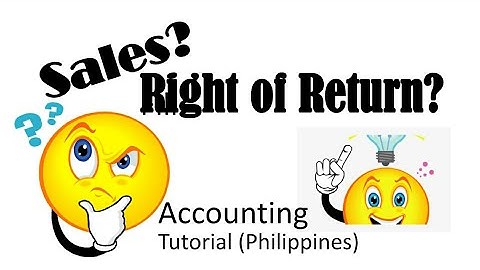 Accounting for Sales with Rights of Return