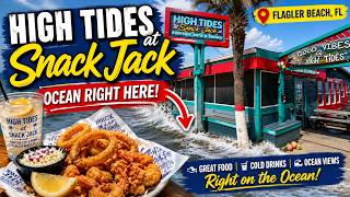Watch the Waves Roll Into This Oceanfront Restaurant | High Tide at Snack Jack