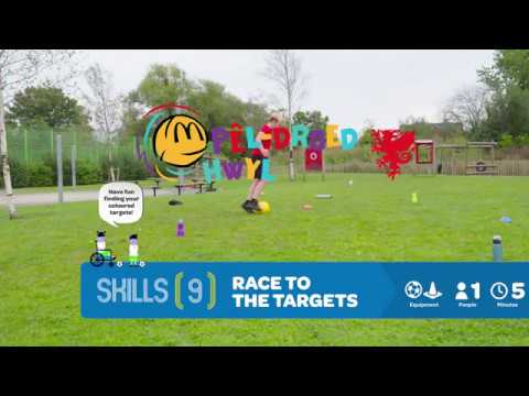 Race to the Targets: FAW x McDonald's Fun Football Challenge