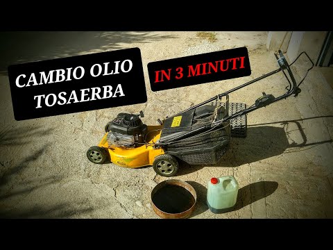 Video: Che olio prende un tosaerba Briggs and Stratton?