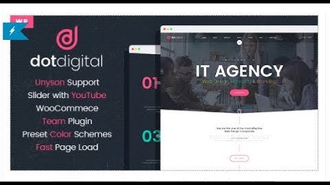 DotDigital – Web Design Agency WordPress Theme | Themeforest Templates