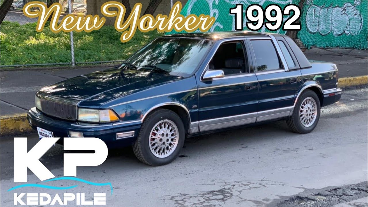 Chrysler New Yorker 1992 Motor V6 3.0 LITROS - YouTube