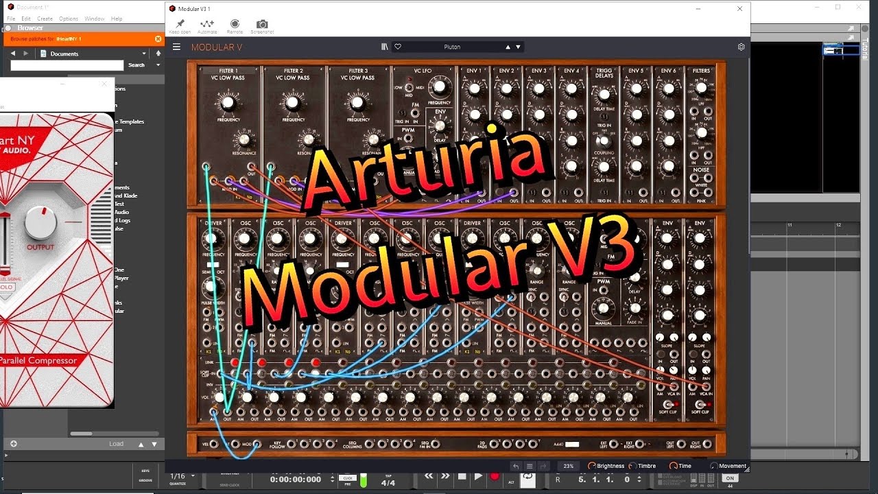 Arturia Modular V3 - The BIG Sound Test Live - This Synth is EPIC - YouTube