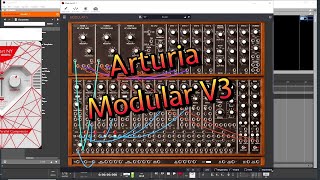 Arturia Modular V3 - The BIG Sound Test Live - This Synth is EPIC