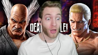 HE CALLED ME A WHAT??!! Reacting to 'Haihachi Mishima vs Geese Howard Death Battle'