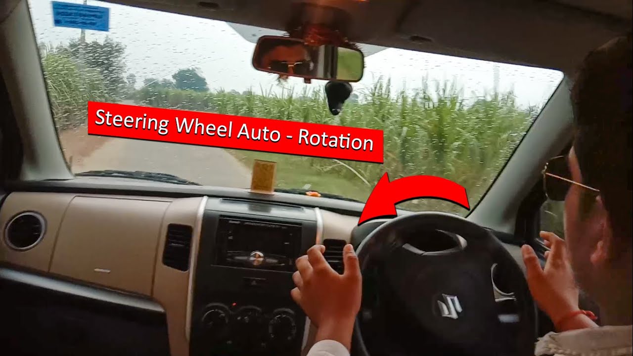 Steering Wheel Auto Rotation Explained | How to steer on L-shape turn ...