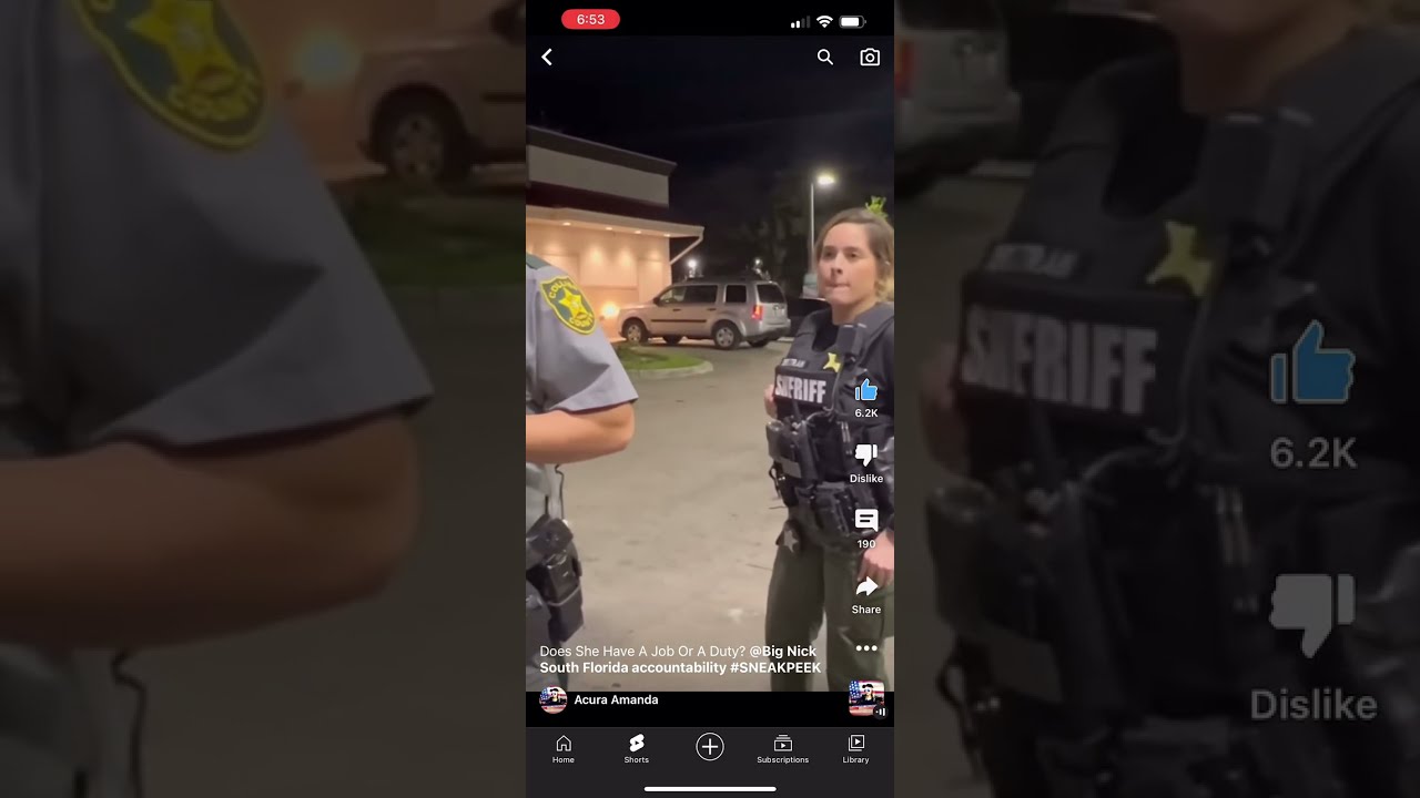 IMMOKALEE, Florida…Collier County cops messing with innocent visitors !