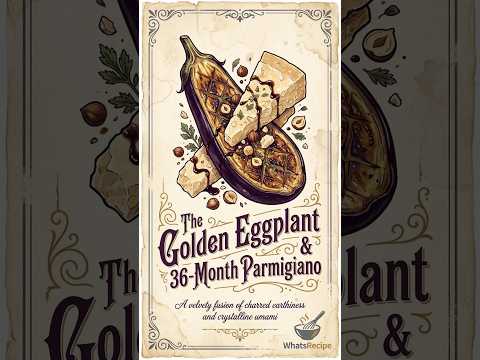 Ensalada larga de berenjenas y Parmigiano Reggiano añejo