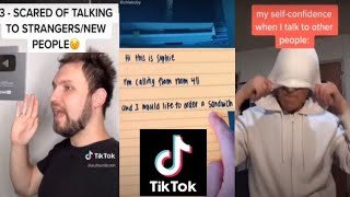 Tiktoks only social anxiety people will understand