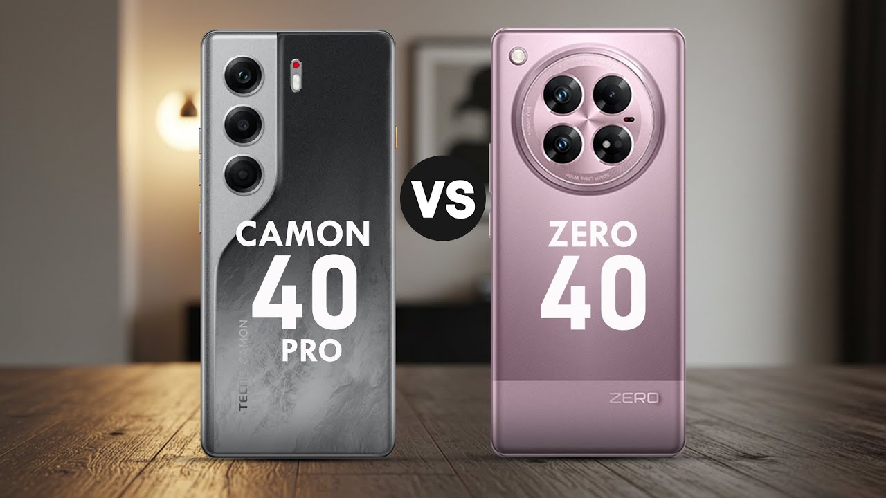 TECNO CAMON 40 PRO 5G VS INFINIX ZERO 40