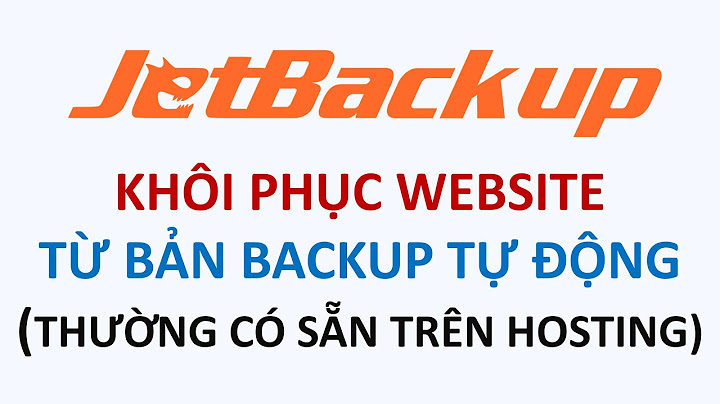 Hướng dẫn khôi phục web bằng backupbuddy 2023