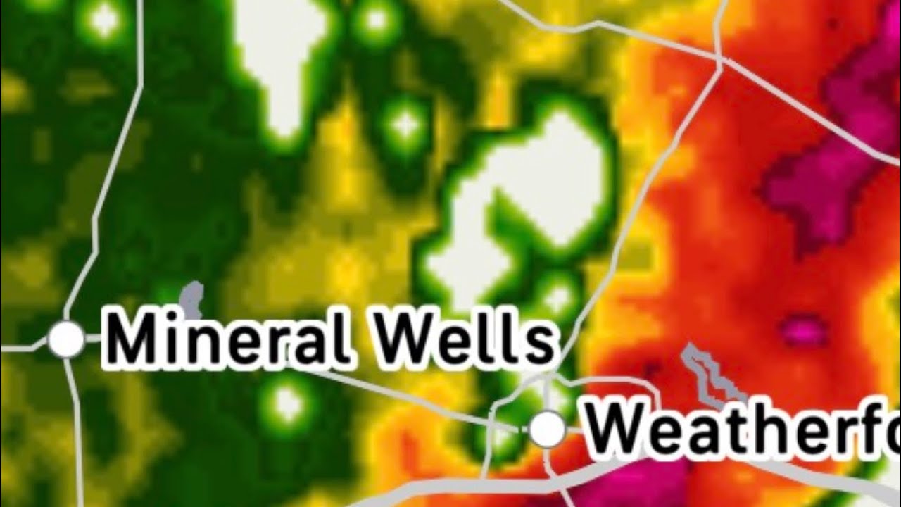 Massive storm hitting Texas right now 10 Mar 2026 