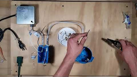 Wiring a light fixture (keyless) with switch