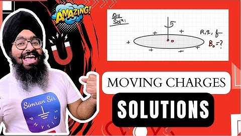 A thin ring of radius R metre has charge q coulomb uniformly spread on it. The ring rotates about