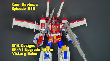DNA Designs DK-41 Upgrade Set for Victory Saber (KAON REVIEWS - EPISODE 315)