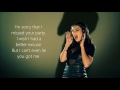 Charli XCX - Boys | Lyrics on Screen