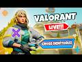 VALORANT Canlı Yayın | İzleyicilerle Birlikte yeni Cross Deniyoruz