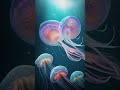 Amazing View, Swimming With Jellyfish Under The Sea #underwater #underwaterlife #jellyfish