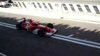Valentino Rossi Driving Ferrari