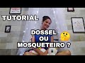 COMO FAZER UM DOSSEL -TUTORIAL - DECORAÇÃO PARA O QUARTO.