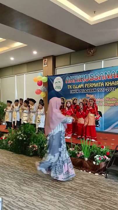 Perpisahan anak TK #shortvideo #akhirussanah #wisuda #fypシ゚viral