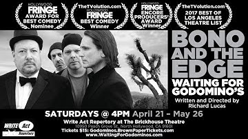 Bono and The Edge Waiting for Godomino