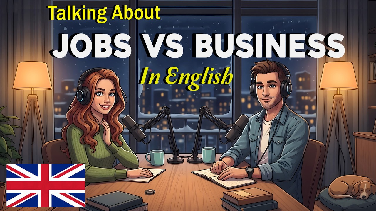 How to Talking About your Jobs Vs Business in English | Speaking  Easy English Conversation Practice