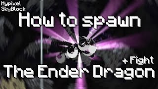 Hypixel SkyBlock How To Spawn The Ender Dragon Fight (end Update) Hypixel SkyBlock How To Spawn The Ender Dragon Fight (end Update)