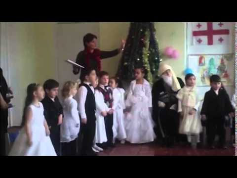 \"ახალგაზრდა რეპორტიორი\" – საახალწლო ზეიმი ჯვარცხმის საბავშვო ბაღში