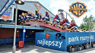 🥇 BEST AMUSEMENT PARK?!!! 🎢 Warner Bros Park! 😍