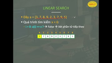 NMLT - Thuật toán Tìm kiếm tuyến tính (Linear Search)
