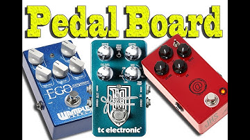 My Guitar pedalboard & nux amp Academy