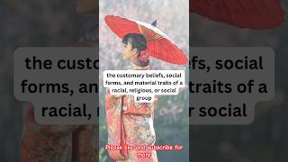 Definition of the words Culture #culture #dictionary #travel #learnenglish #wordmeaning #society