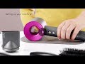 Setting up your Dyson Supersonic™ hair dryer