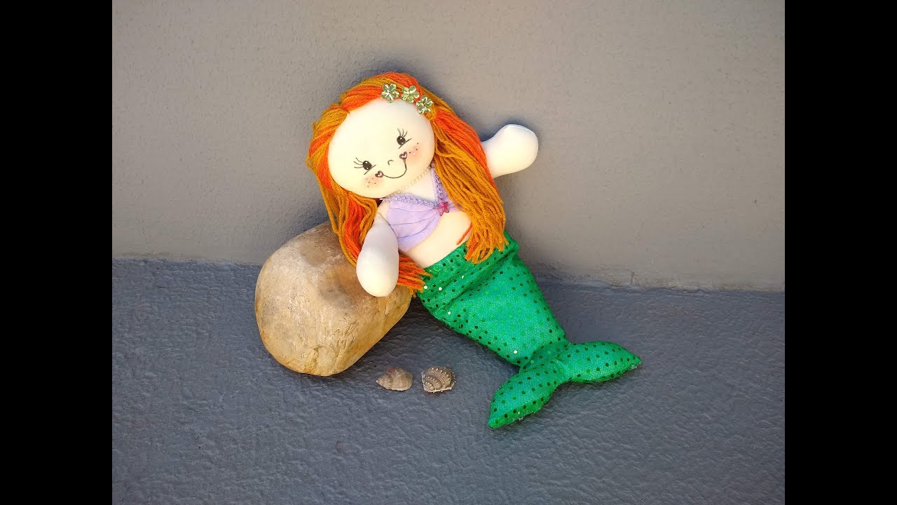 BONECA SEREIA 35CM #façavocêmesmo