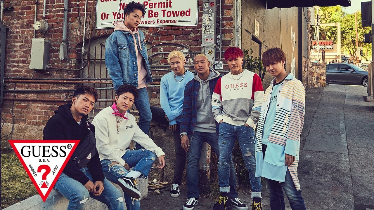 GENERATIONS - GUESS GENERATIONS  ウエスト ポーチ　ゲスジェネレーションズ GENERATIONS × GUESS コラボレーションコレクション発売