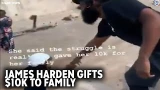 Rockets star James Harden gifts woman $10,000 while in Bahamas