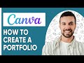 How To Create A Portfolio With Canva - 2025 (FREE Portfolio Website)